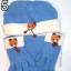Czapka rękawiczki szalik KOMPLET z polaru polar