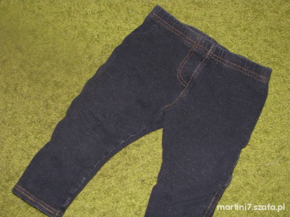 legginsy ala jeansy 80 86 92cm