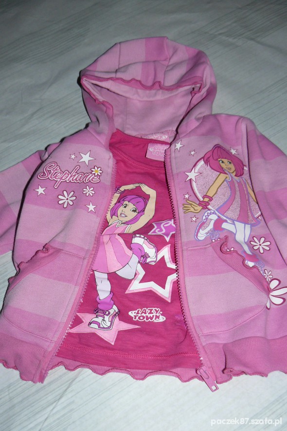 lazy town super bluza