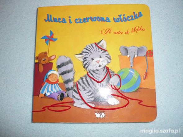 Książka o kotku dużo niespodzianek jak nowa