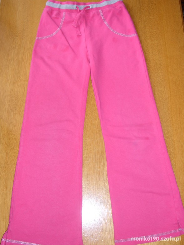 COOLCLUB spodnie dresowe różowe 134cm
