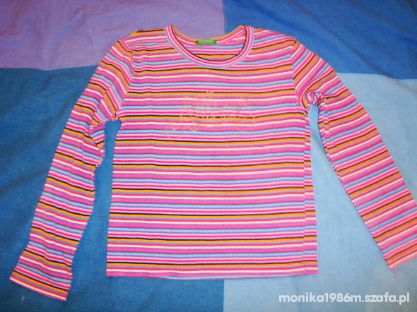 kolorowa bluzeczka dla dziewczynki 3 4 latka