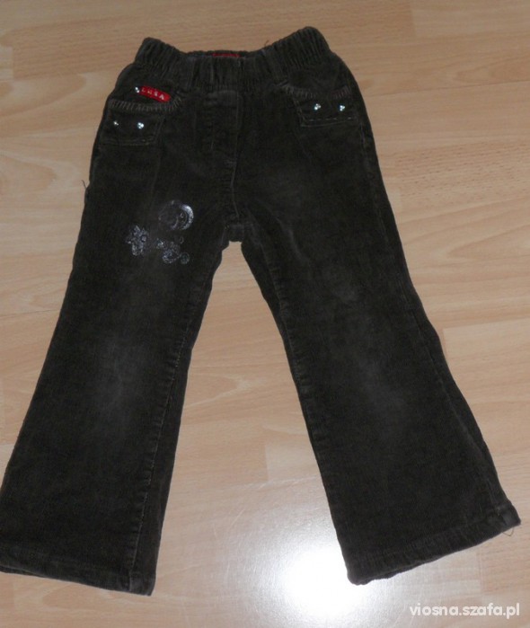 Zimowe ocieplane spodnie