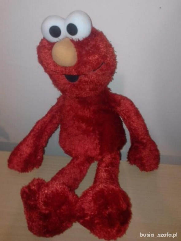 elmo nowy fisher price duzy 60 cm