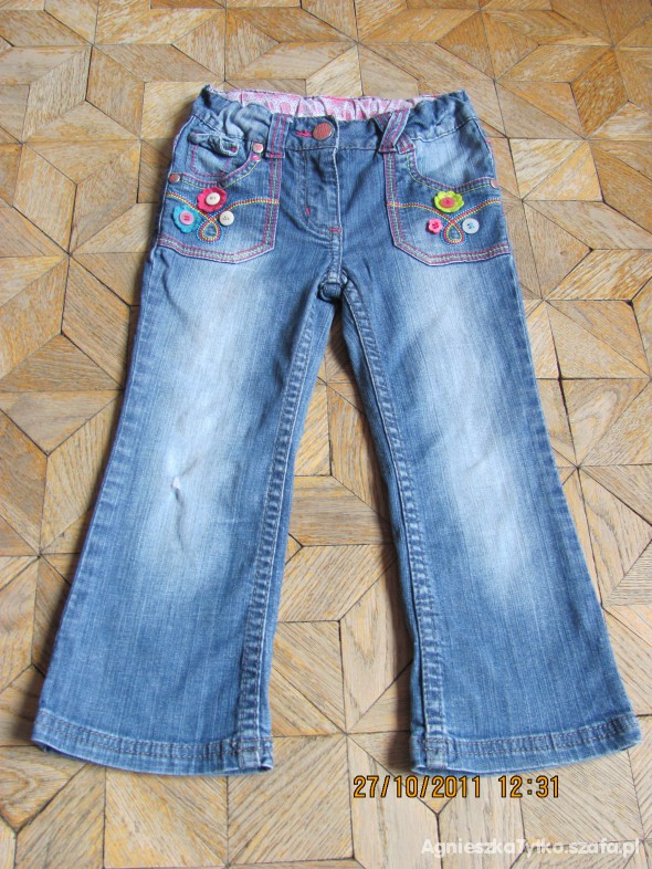 Jeansy 92cm ze Smyka