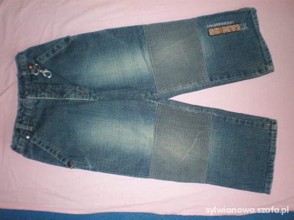 spodenki jeansowe