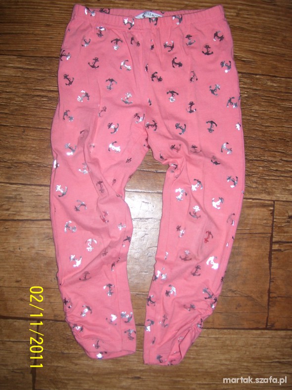 legginsy 128 idealny stan