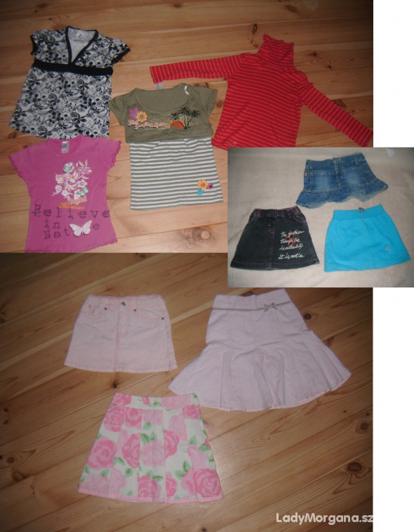 Ubranka dla dziewczynki 116cm