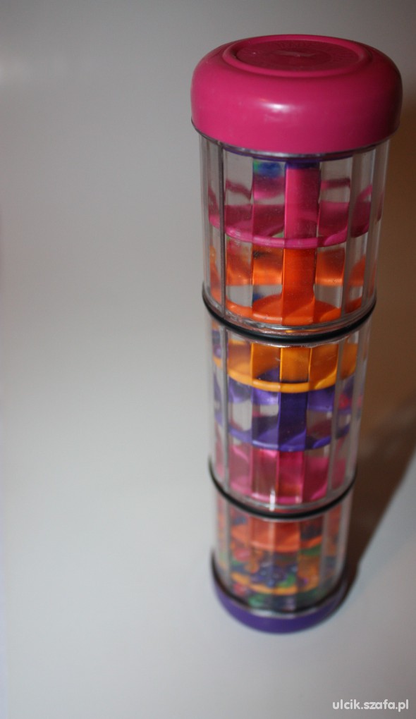 Tuba grzechotka klepsydra