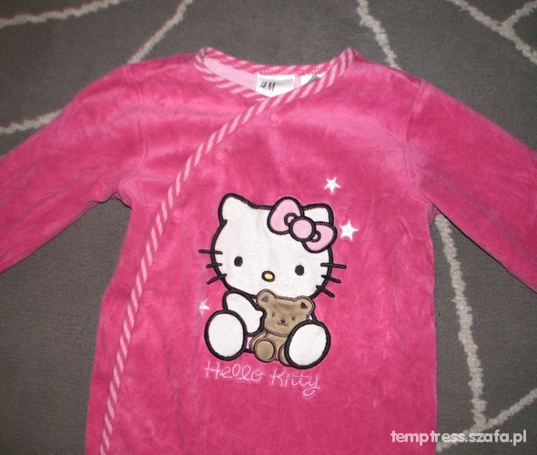 HELLO KITTY Pajac polarowy r86