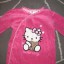 HELLO KITTY Pajac polarowy r86