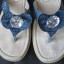 Nelli blu 35 klapki japonki pantofle piekne