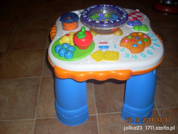 STOLIK EDUKACYJNY FISHER PRICE