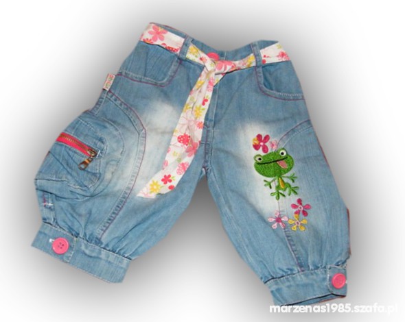 spodnie jeans pumpy rozmiar 68 74