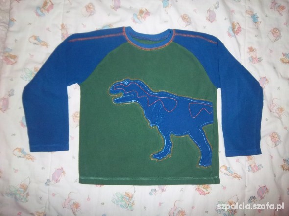 bluza polarowa z dinozaurem carters 5 6 lat 110