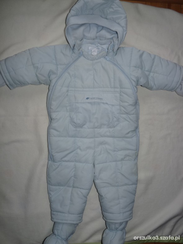 Niebieski kombinezon r 80