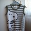 H&M 86 92 Świetne pasiaste body SNOOPY