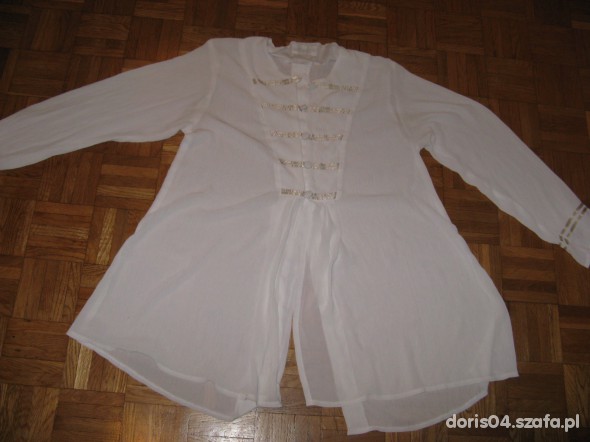 biała bluzka rozmiar 42