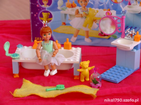 Zestaw klocków Lego Belville łazienka księżniczki