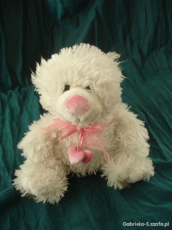 Nowy biały miś Teddy Bear firmy Caltoy z USA