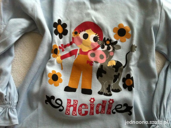 nowy tshirt z Heidi 3 lata