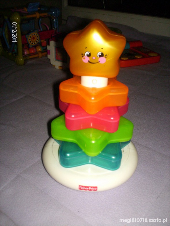 FISHER PRICE Piramida Muzyczna Gwiazdka