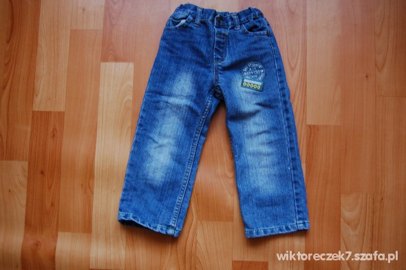 Spodnie jeansowe 98