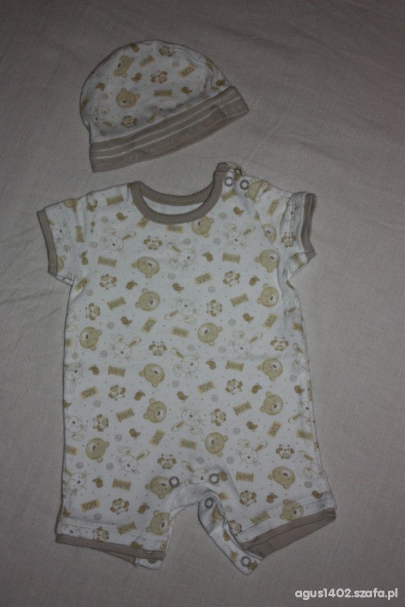 Pajacyk z czapeczką 56cm