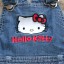H&M sukienka jeansowa Hello Kitty 86