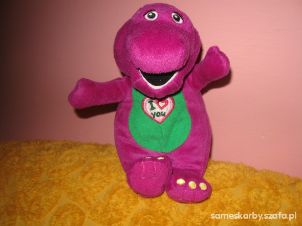 BARNEY SPIEWA I LOVE YOU FISHER PRICE