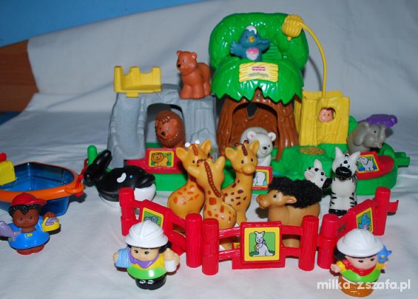 Dźwiękowe zoo Little People Fisher Price