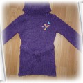 Fioletowy sweterek 9 lat