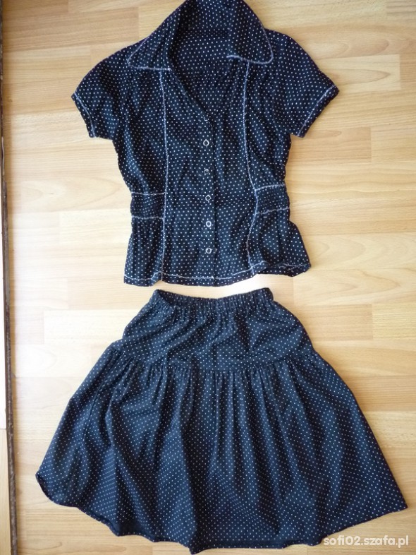 Bluzka plus spódnica 7 do 9 lat