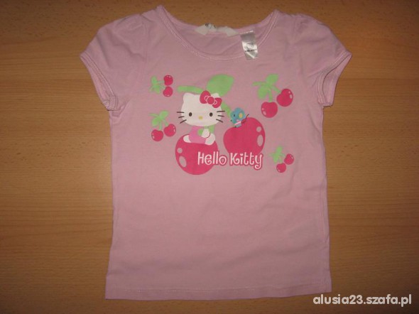 rozm 98 do 104 H&M bluzeczka z Hello Kitty