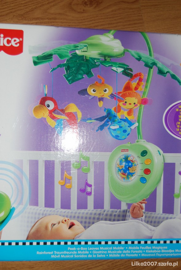 Karuzeka z pozytywką Fisher Price