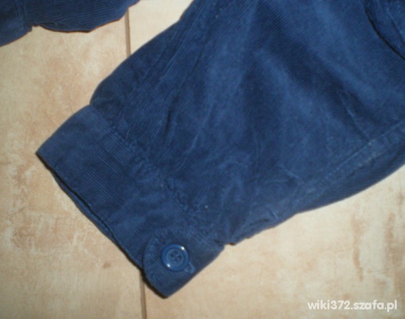 Sztruksowe spodnie 6 9 12 mcy