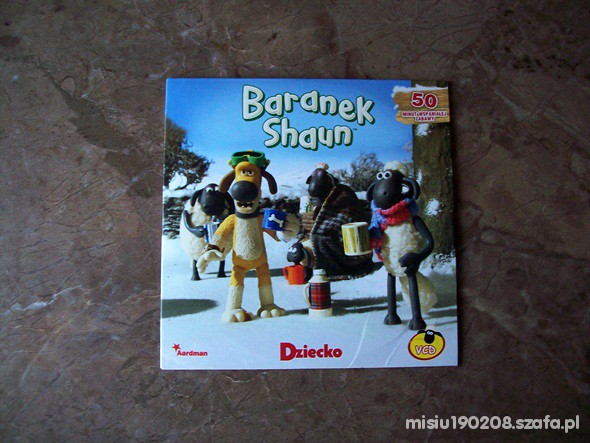 BARANEK SHAUN NOWE BAJKI DVD VCD