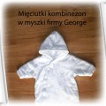 SUPER KOMBINEZON CIEPŁY GEORGE UNISEX od 0 do 3 m