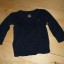 Granatowy sweterek dla chłopca H&M r 74 80