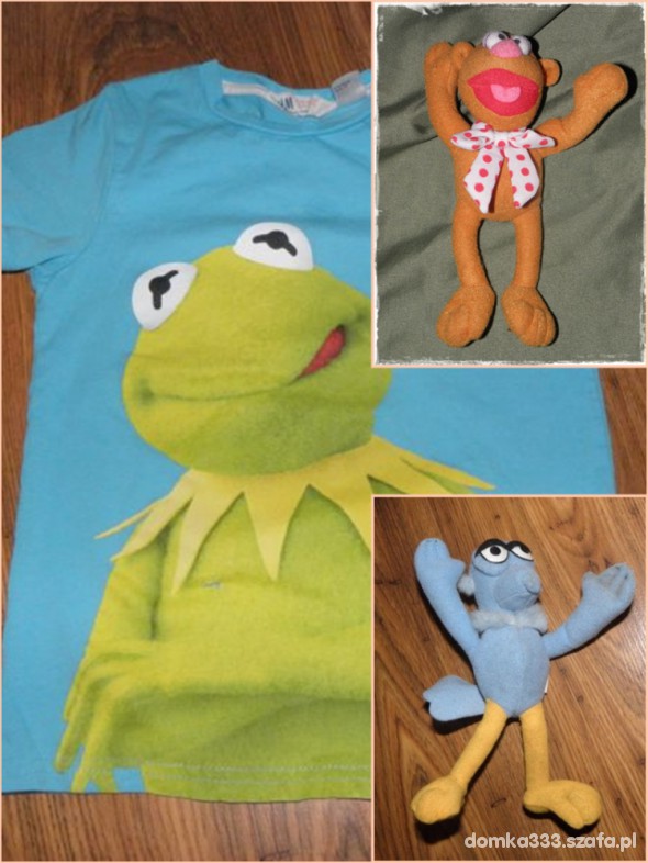 THE MUPPETS KOSZULKA H&M I 2 MASKOTKI