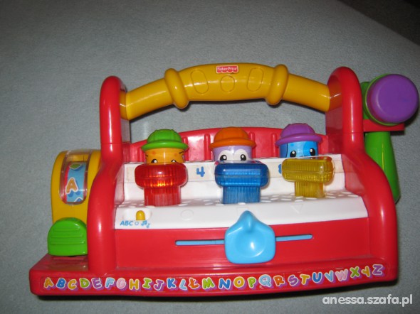 Muzyczny edukacyjny warsztat FISHER PRICE