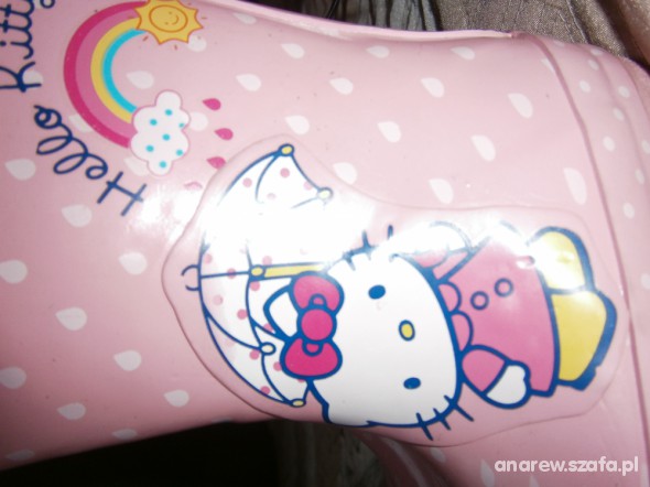 Nowe kalosze Hello Kitty
