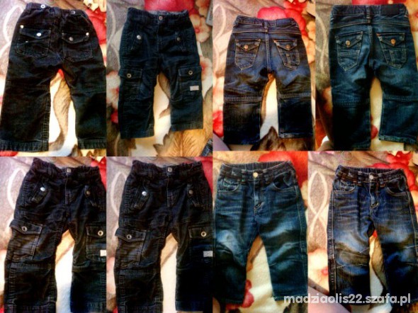 3 pary firmowych jeansow H&M