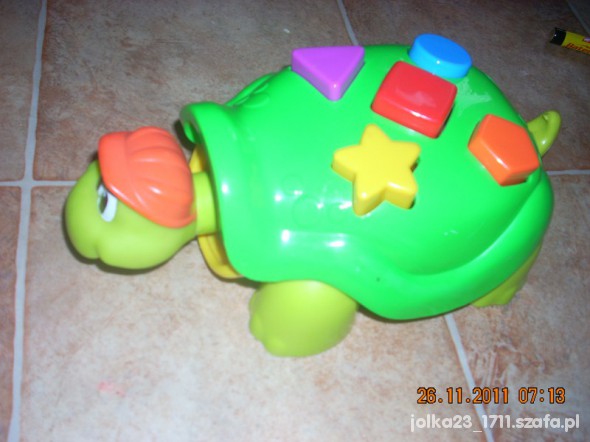 ŻÓŁW FISHER PRICE WBIJANKA