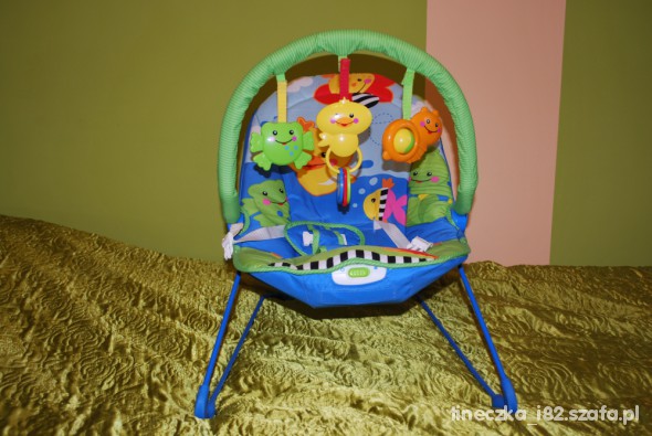 leżaczek bujaczek fisher price