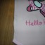 Ciepłe body z długim rękawem Hello Kitty 68 74 cm