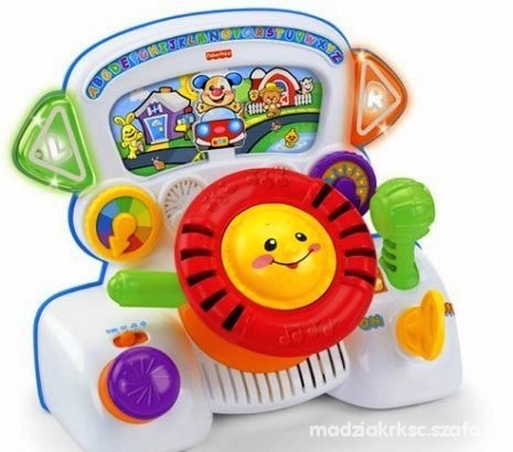 Gadająca kierownica Fisher Price POLSKO ANG