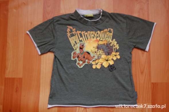 Scooby doo koszulka dla smyka 128