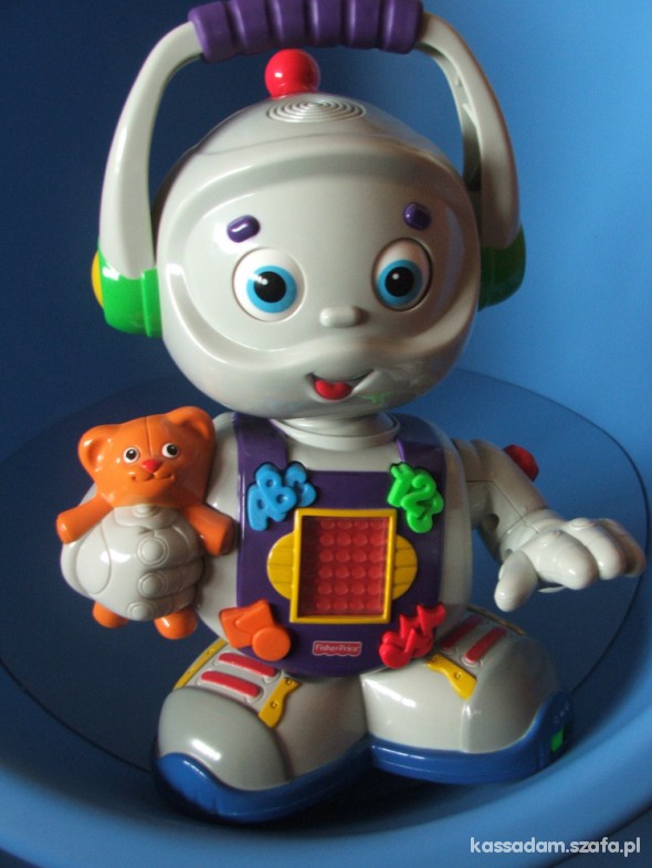 Uczący robot Tobi od Fisher Price