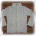 Biały sweterek 9 i 10 lat